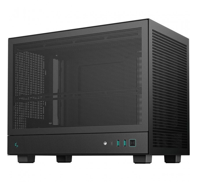 Корпус DeepCool CH160 Mesh Black (R-CH160-BKNMI0-G-1) без БЖ