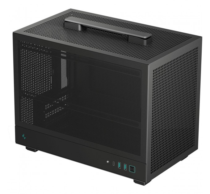 Корпус DeepCool CH160 Mesh Black (R-CH160-BKNMI0-G-1) без БЖ