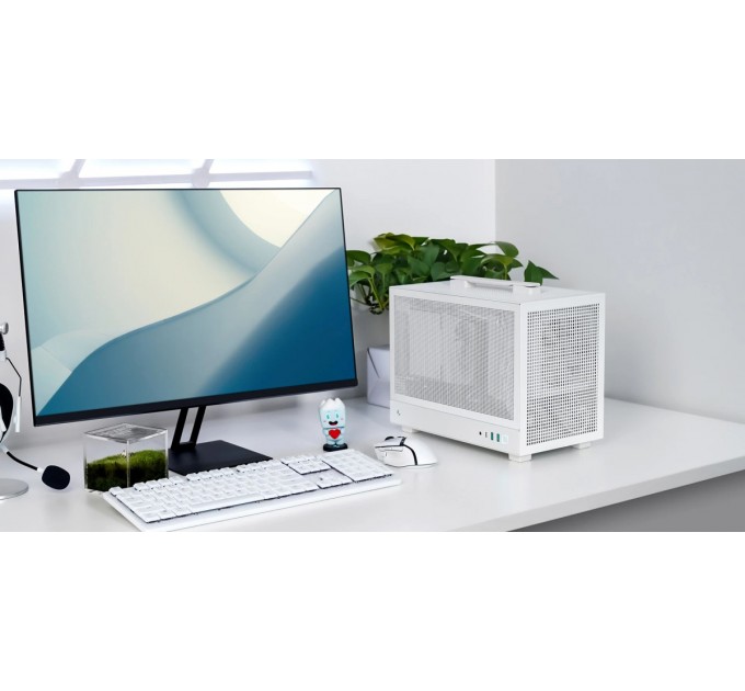 Deepcool Корпус DeepCool CH160 Mesh White (R-CH160-WHNMI0-G-1) без БЖ