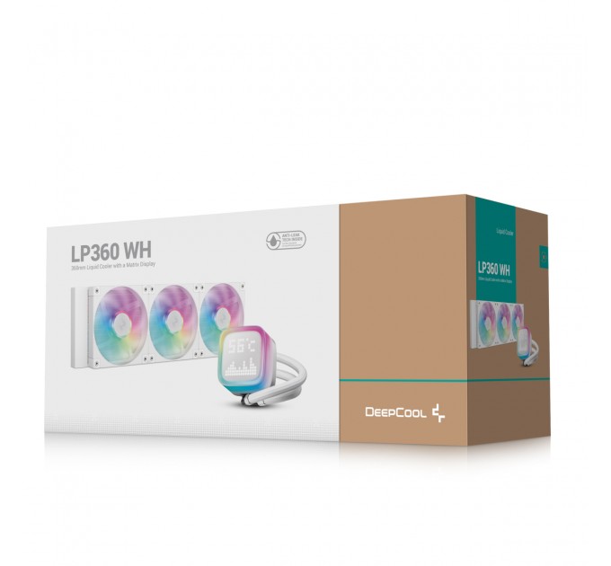 Deepcool Система водяного охолодження DeepCool LP360 ARGB White (R-LP360-WHMSMC-G-1)