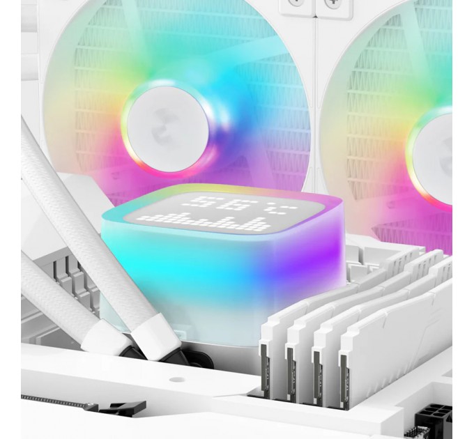 Deepcool Система водяного охолодження DeepCool LP360 ARGB White (R-LP360-WHMSMC-G-1)