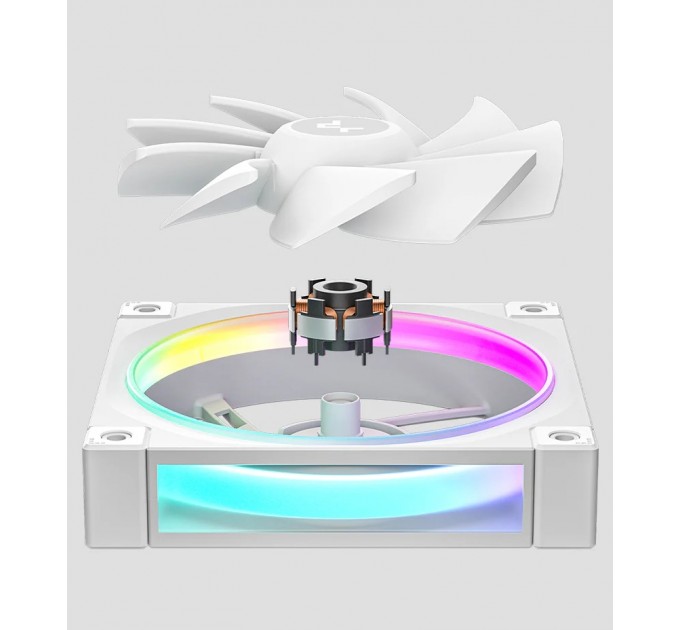 Deepcool Система водяного охолодження DeepCool LQ240 White (R-LQ240-WHDSMC-G-1)