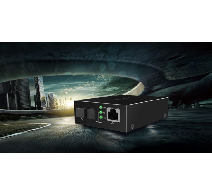 Tenda Медиаконвертер одномодовий Tenda TFC100B