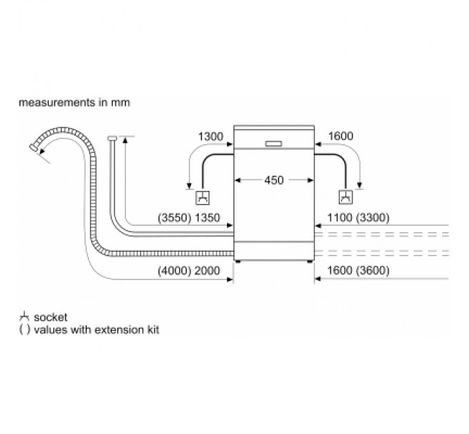 Bosch Посудомийна машина Bosch SPV2IKX01K