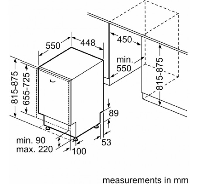 Bosch Посудомийна машина Bosch SPV2IKX01K