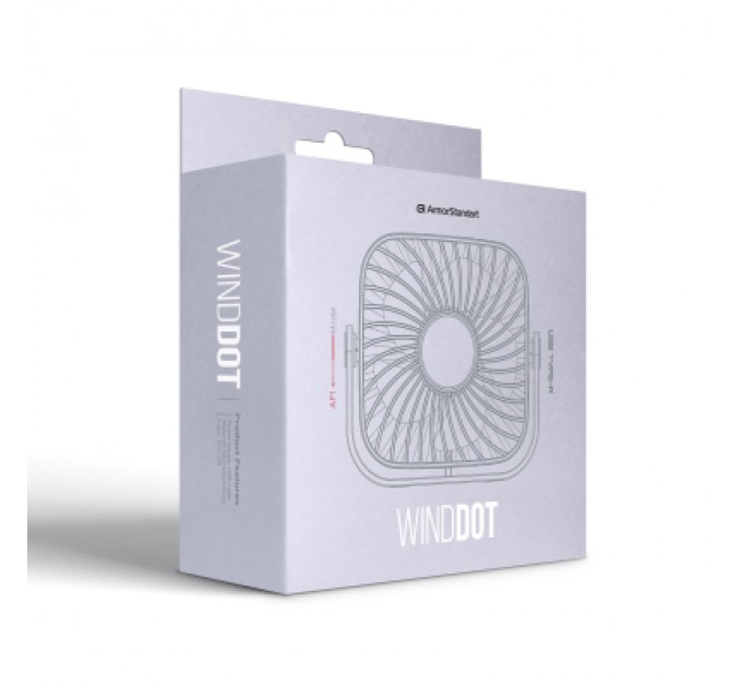 Armorstandart USB вентилятор Armorstandart WindDot AF1 USB-A Dark Blue (ARM85147)