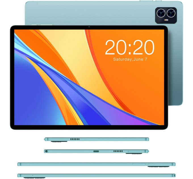 Teclast Планшет Teclast M50 8/128GB 4G Dual Sim Aqua Blue (M5H5С/TL-112860) з чохлом