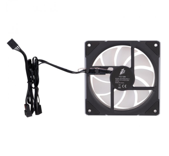 1stPlayer Кулер до корпусу 1stPlayer FC7 Black (FC7-BK-1IN1)
