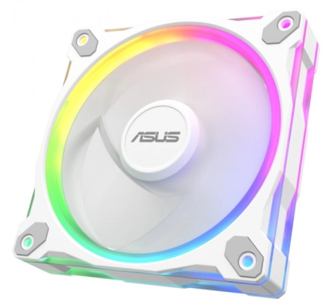 ASUS Кулер до корпусу ASUS PRIME MR120 ARGB WHITE 3IN1 (90DA00I3-B09020)