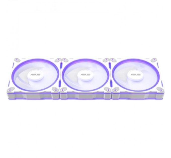 Кулер до корпусу ASUS PRIME MR120 REVERSE ARGB WHITE 3IN1 (90DA00L3-B09020)