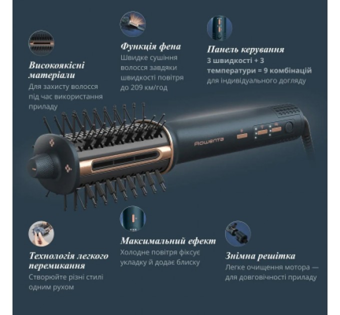 Rowenta Фен-щітка Rowenta UB9720E0