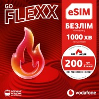 Стартовий пакет Vodafone FLEXX GO (VFUIPRP10100001__S)