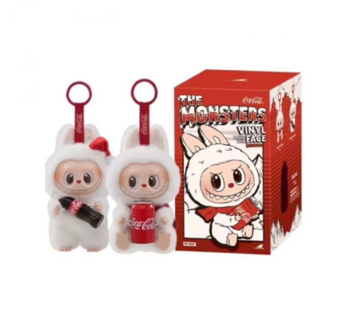 No Brand М'яка іграшка No Brand сюрприз Labubu + Coca Cola 17 см Mix color Затемнений пакет (YT42502)