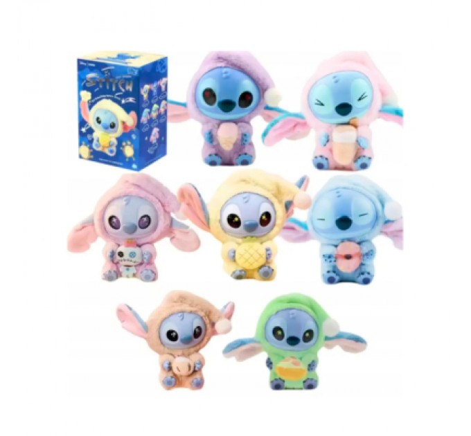 No Brand М'яка іграшка No Brand сюрприз Стіч 17 см Mix color (YT42503)