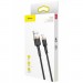 Дата кабель USB 2.0 AM to Lightning 2.0m 1.5A gold-black Baseus (CALKLF-CV1)