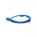 Voltronic Дата кабель USB 3.0 AM/AM 0.6m Blue Voltronic (YT-3.0AM+AM-0.6)