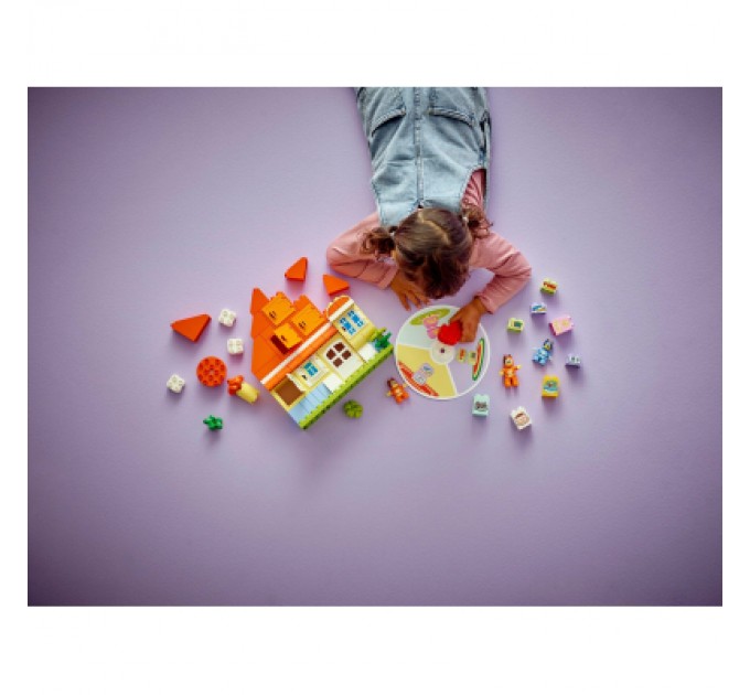 LEGO Конструктор LEGO DUPLO Bluey Родинний дім Блуї із грою на запам'ятовування (10459)