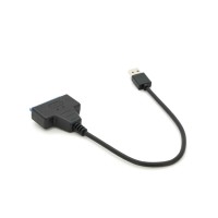 Перехідник USB 3.0 AM to SATA 0.1m for HDD/SSD black Voltronic (YT-C3.0-SATA/0.1)