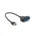 Voltronic Перехідник USB 3.0 AM to SATA 0.1m for HDD/SSD black Voltronic (YT-C3.0-SATA/0.1)