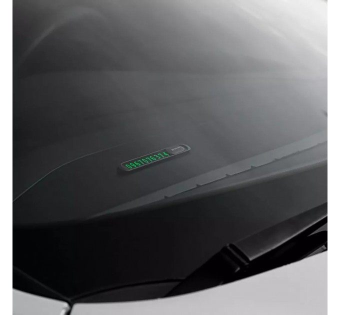 Proove Карта парковки Proove Parking Number Plate Metal Lock Silver (AAPM00000006)