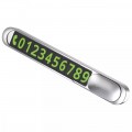 Proove Карта парковки Proove Parking Number Plate Metal Lock Silver (AAPM00000006)