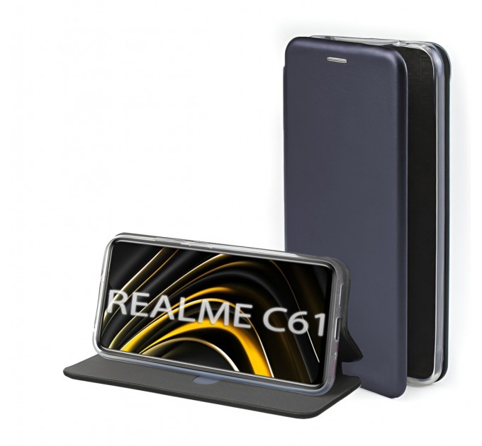 Чохол-книжка BeCover Exclusive для Realme C61 Deep Blue (712553)