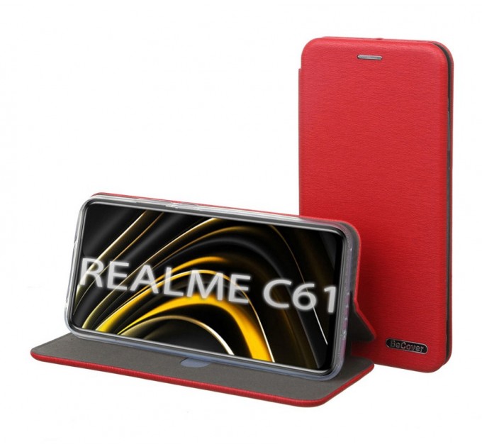 BeCover Чохол-книжка BeCover Exclusive для Realme C61 Red (712555)