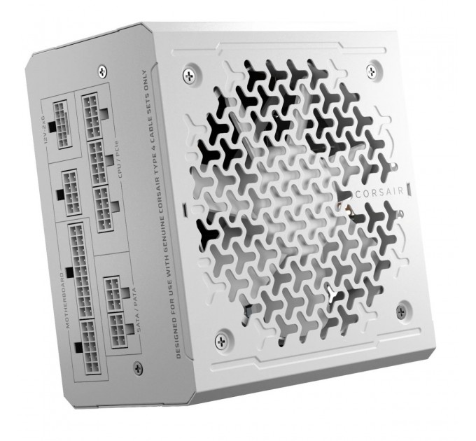 Блок живлення Corsair RM1000e ATX 3.1 White (CP-9020294-EU) 1000W