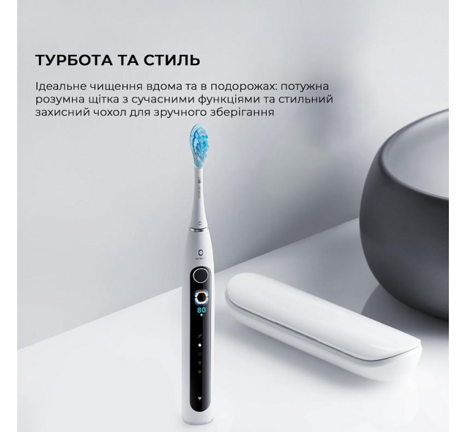 Oclean Електрична зубна щітка Oclean X Pro 20 Set Electric Toothbrush White