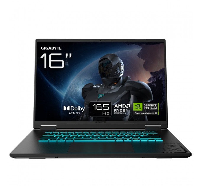 GIGABYTE Ноутбук Gigabyte Gaming A16 (3THK3UA894SD) Black Steel