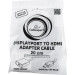 Cablexpert Перехідник DisplayPort to HDMI Cablexpert (A-DPM-HDMIF-002-W)