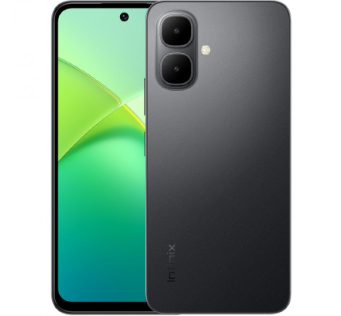 Infinix Мобільний телефон Infinix Smart 10 4/128Gb Sleek Black (4894947084423)