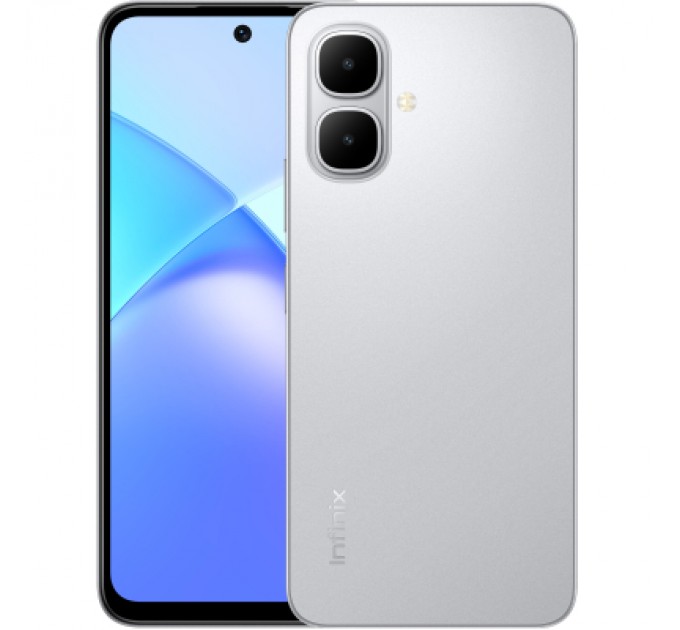 Infinix Мобільний телефон Infinix Smart 10 4/128Gb Titanium Silver (4894947084461)