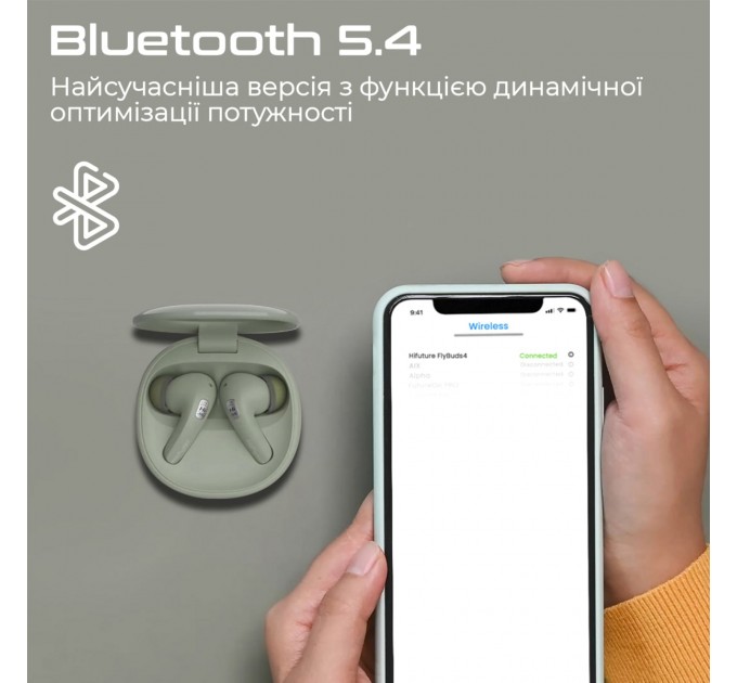 HIFuture Bluetooth-гарнітура HiFuture Flybuds4 Black