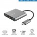 Trust USB-хаб Trust Dalyx Aluminium USB Type-C 3-в-1 (23772)