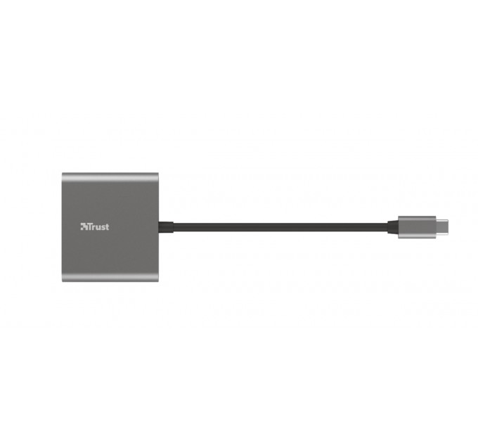 Trust USB-хаб Trust Dalyx Aluminium USB Type-C 3-в-1 (23772)