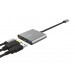 Trust USB-хаб Trust Dalyx Aluminium USB Type-C 3-в-1 (23772)