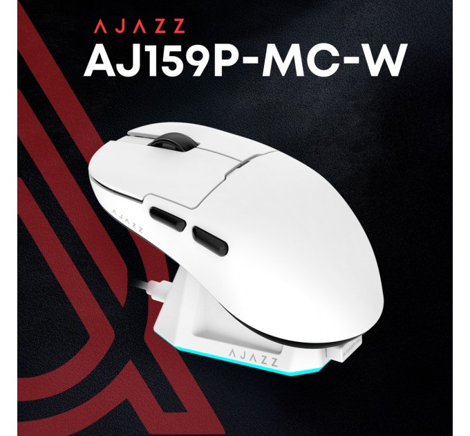 Ajazz Миша бездротова Ajazz AJ159P MC White (AJ159P-MC-W)