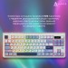 Ajazz Клавіатура бездротова Ajazz AK870 Plus Murad Switch White (AK870-MU-BWD)
