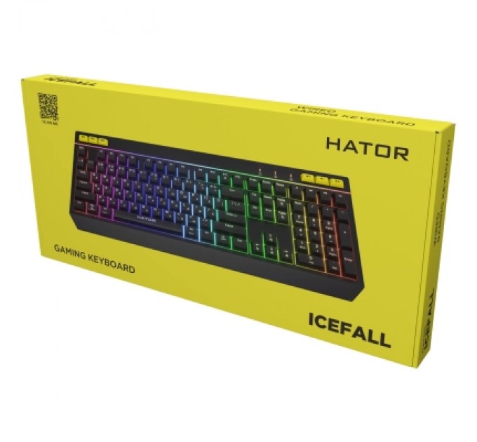 Hator Клавіатура Hator Icefall USB Black (HTK402UA)