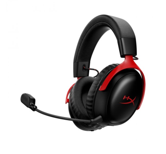 Навушники HyperX Cloud III S Wireless/USB-A/USB-C Black/Red (A59Z0AA)