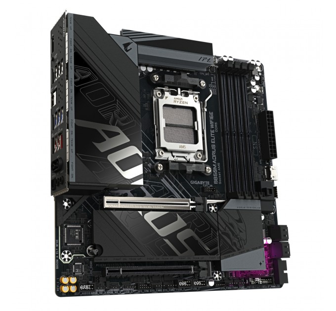 Материнська плата Gigabyte B850M Aorus Elite WiFi6E Socket AM5