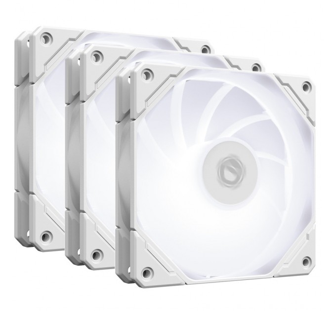 Вентилятор ID-Cooling TF-12025-Pro SW Trio White