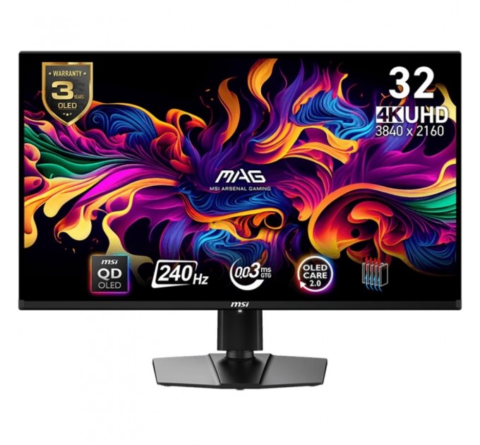 MSI Монітор MSI 31.5" MAG 321UPX-QD Black 240Hz