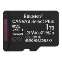 Карта пам`яті MicroSDXC 1TB UHS-I Class 10 Kingston Canvas Select Plus R150MB/s (SDCS3/1TBSP)