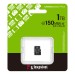 Kingston Карта пам`яті MicroSDXC 1TB UHS-I Class 10 Kingston Canvas Select Plus R150MB/s (SDCS3/1TBSP)