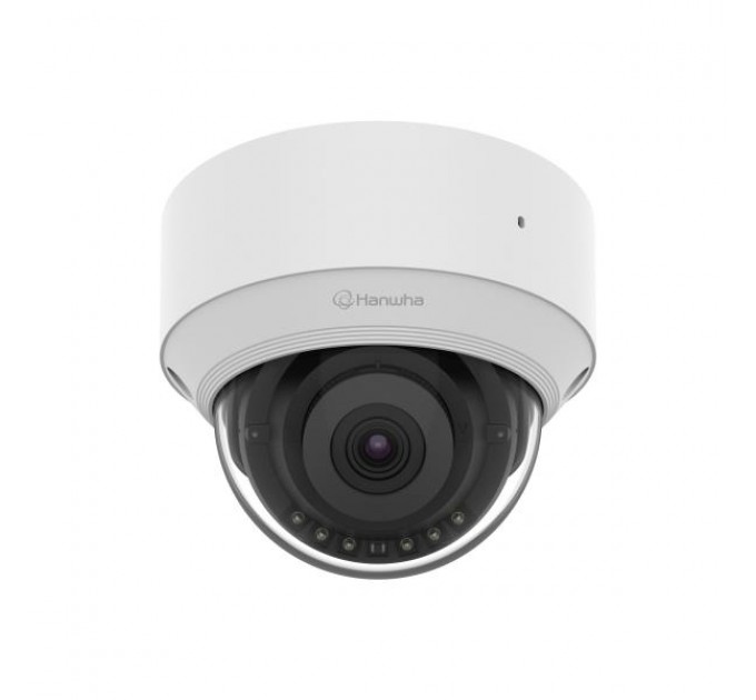 HANWHA Мережева камера купольна 5MP @ 30fps, fix lens 3mm (H:100°/V: 73°) QND-C8013R HANWHA VISION