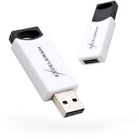 USB флеш накопичувач eXceleram 32GB H2 Series White/Black USB 2.0 (EXU2H2W32)