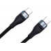 Dengos Кабель Dengos USB Type-C - USB Type-C, 0.25 м (M/M), Black (NTK-TC-TC-SHRT-BLACK)