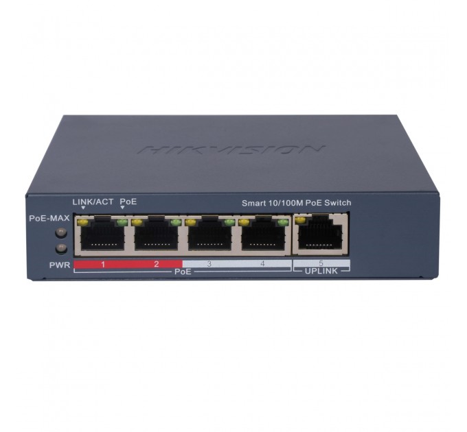 Hikvision Комутатор Hikvision DS-3E1105P-EI/V2 POE